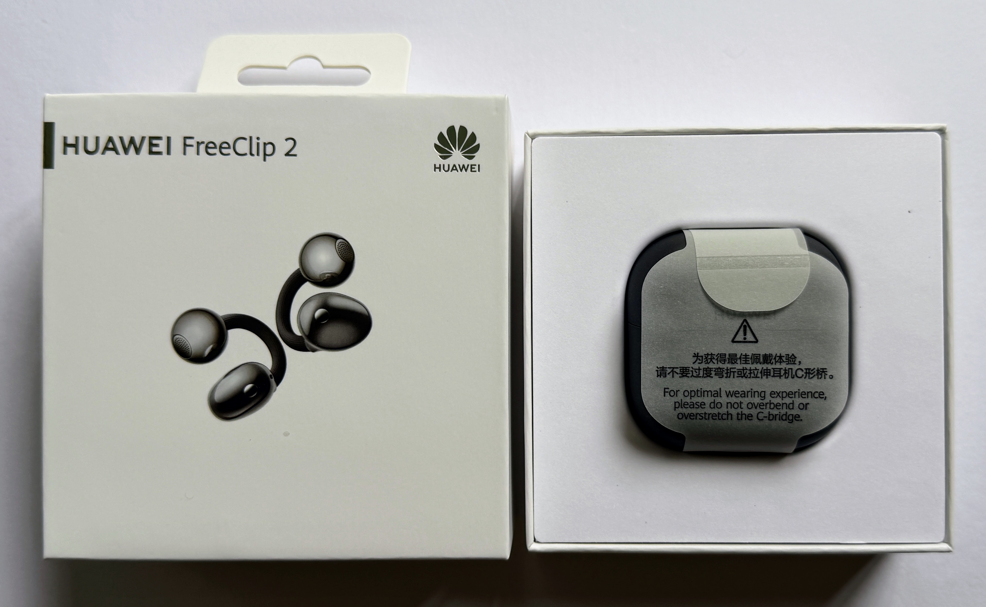 HUAWEI FreeClip 2 開封・ケース外観