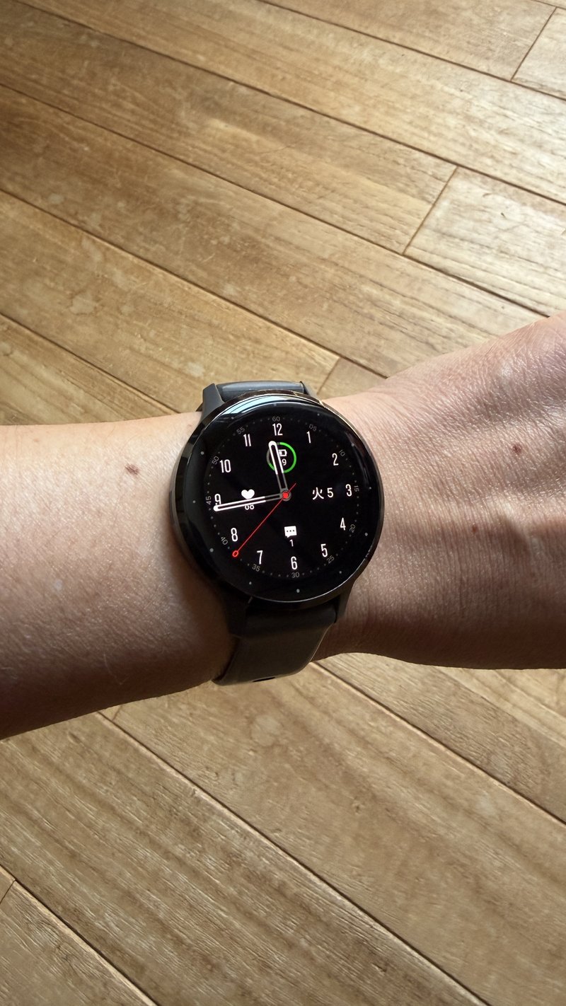 Garmin Venu3Sを2年使用したまっきーの実機（手首装着）
